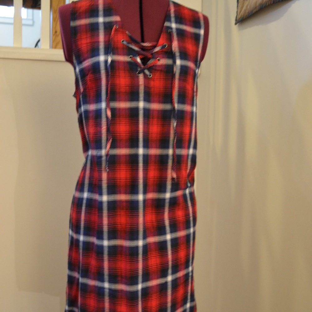 Ayla Plaid Dress